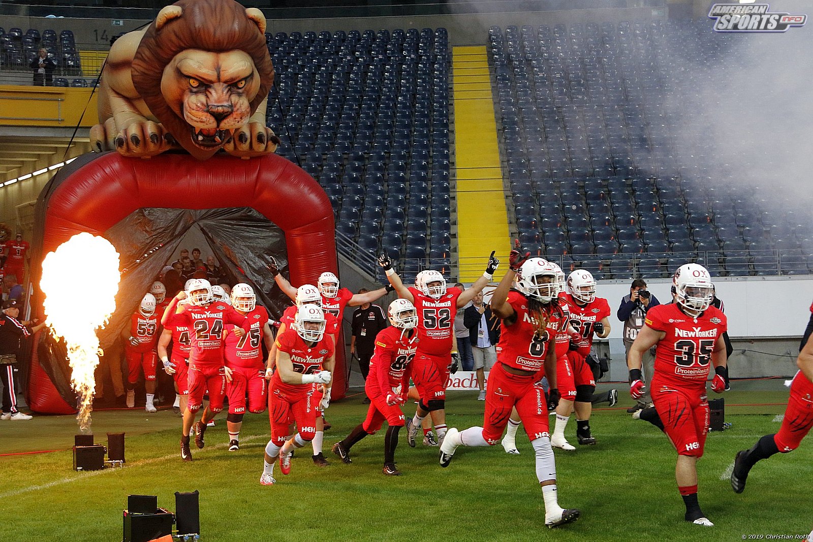 Germanbowl XLI: Schwäbisch Hall Unicorns vs NewYorker Lions Braunschweig 07:10 12.10.2019