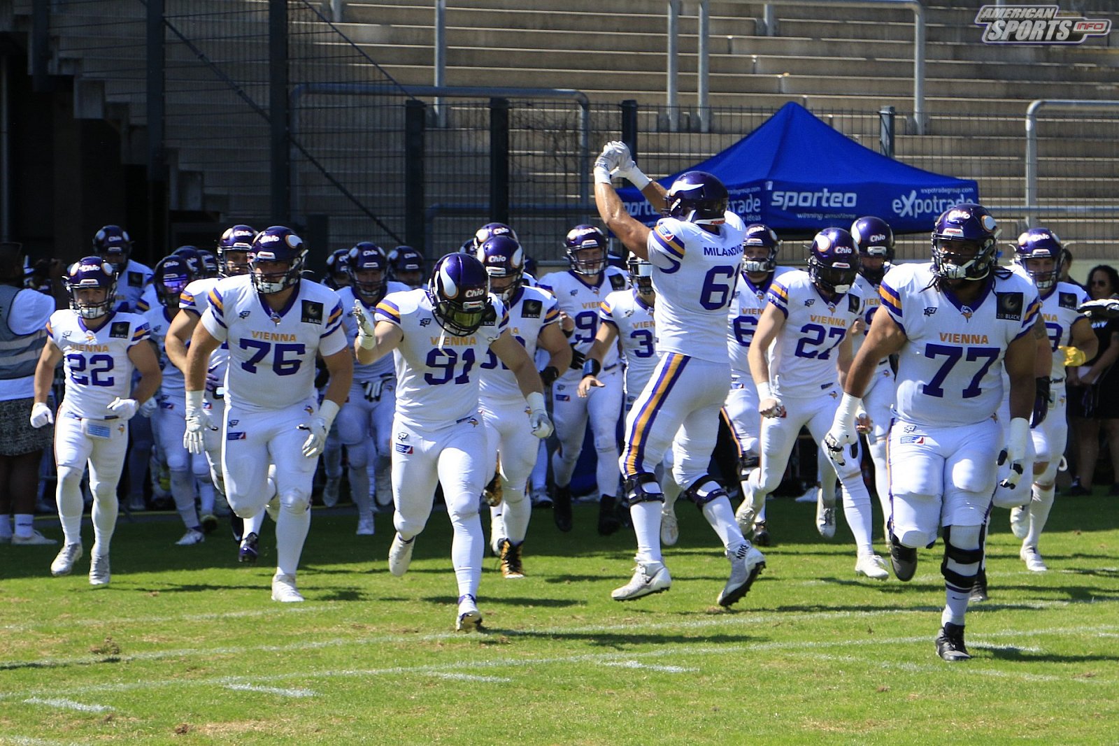 ELF: Frankfurt Galaxy vs Vienna Vikings 42:08 14.08.2022
