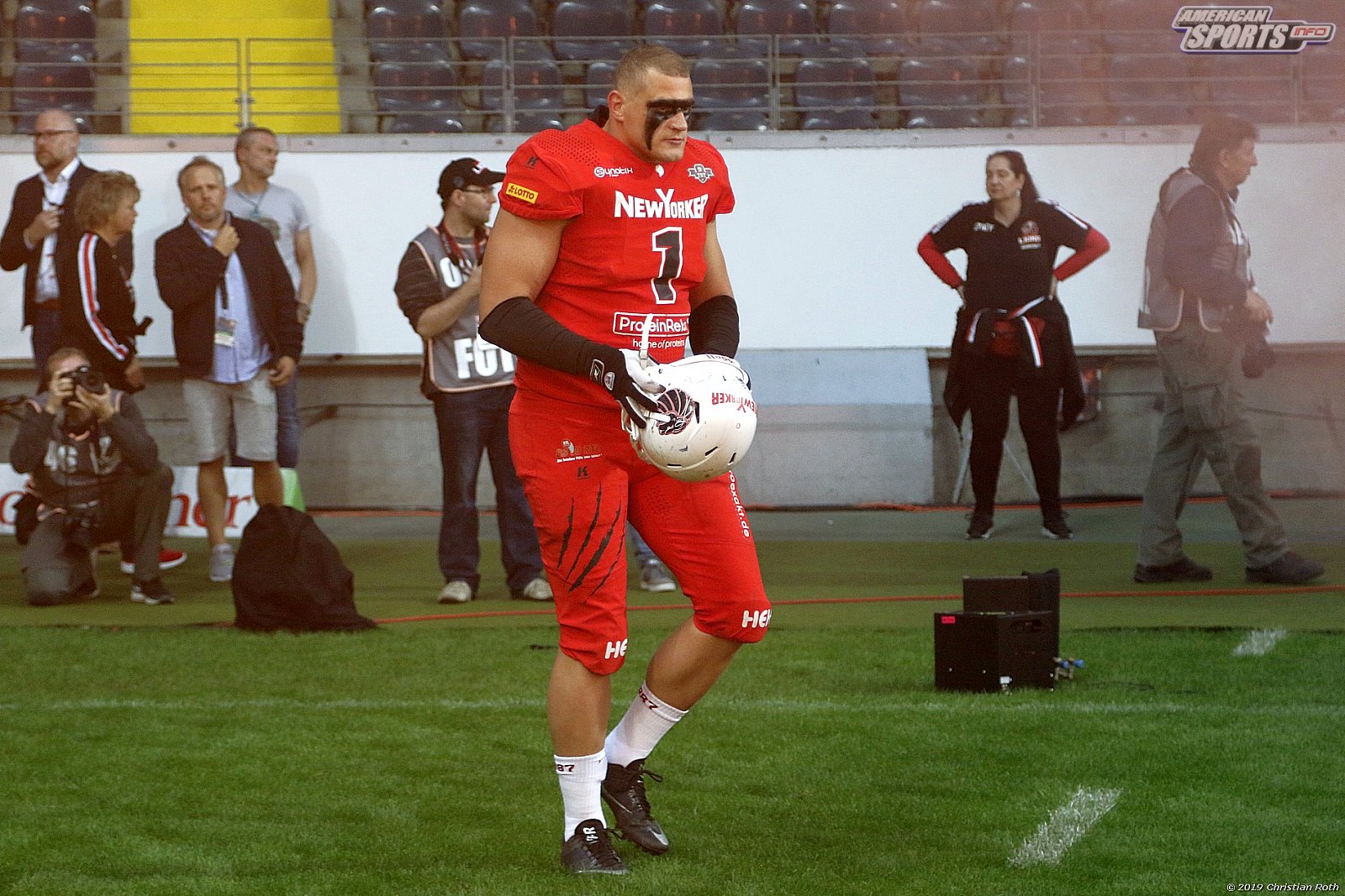 Germanbowl XLI: Schwäbisch Hall Unicorns vs NewYorker Lions Braunschweig 07:10 12.10.2019