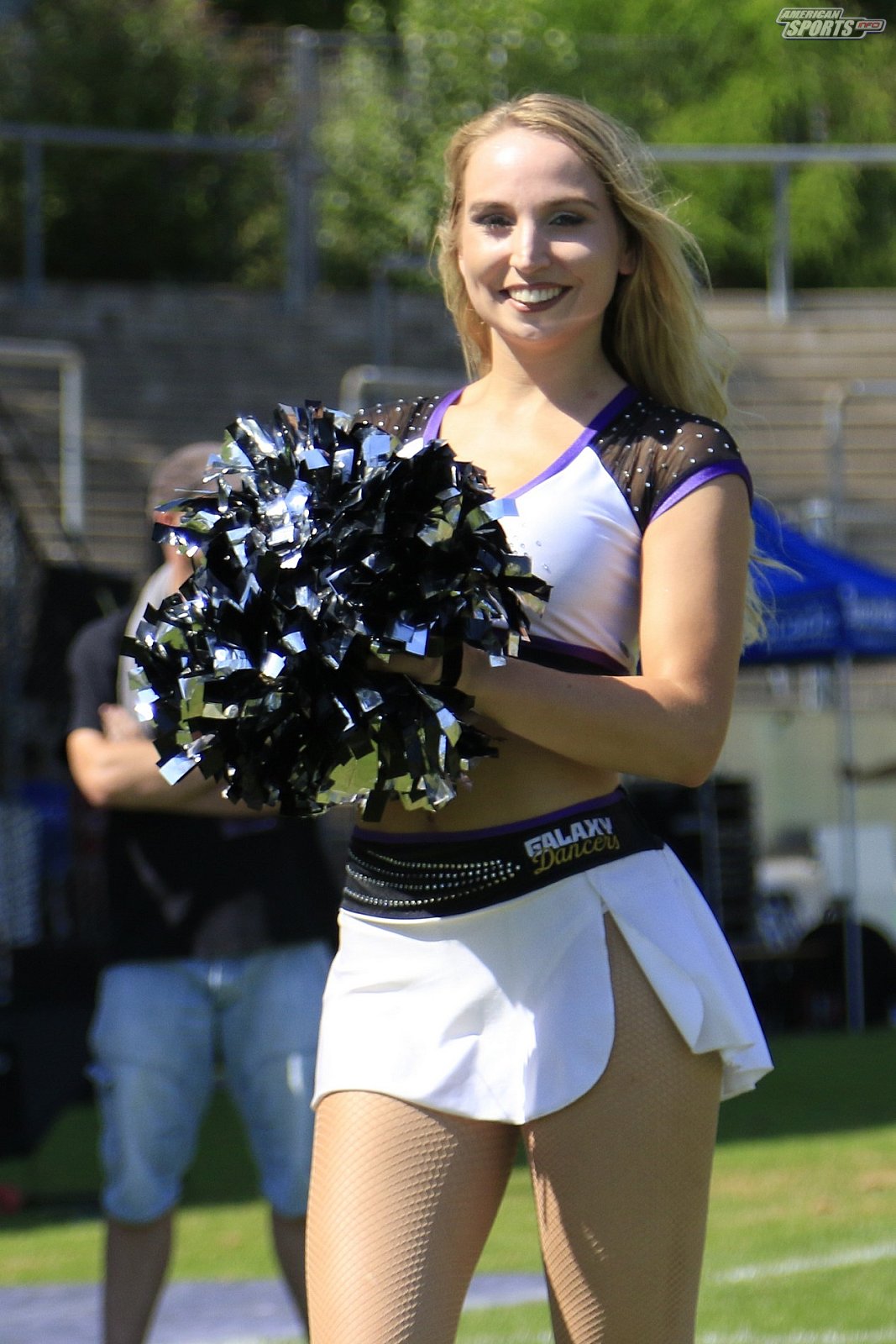 Die Frankfurt Galaxy Dancers beim Heimspiel gegen die Vienna Vikings am 14.08.2022
