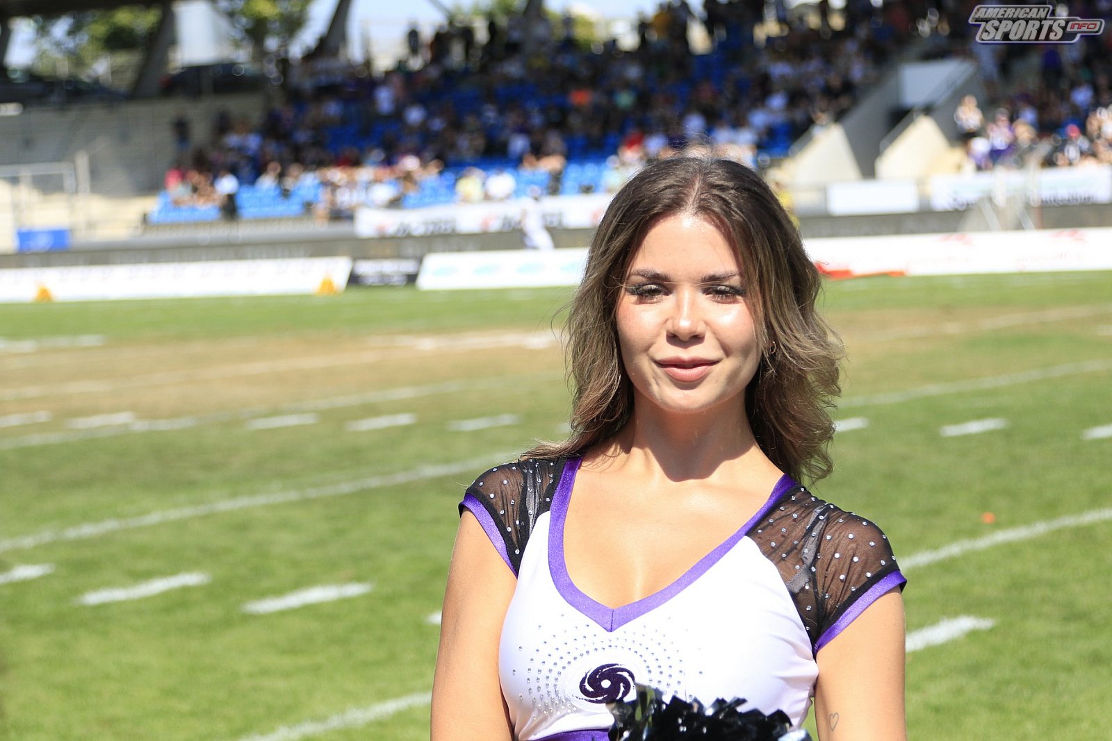 Die Frankfurt Galaxy Dancers beim Heimspiel gegen die Vienna Vikings am 14.08.2022
