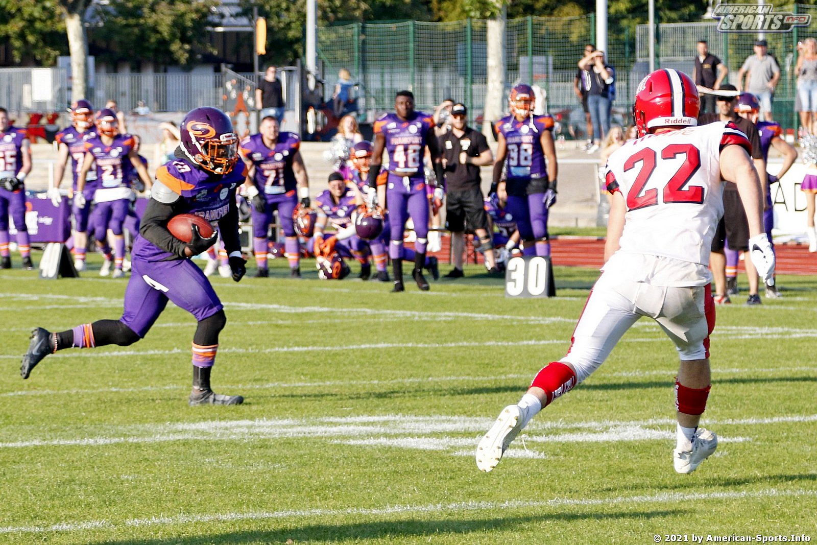 GFL Süd: Marburg Mercenaries vs Frankfurt Universe 27:30 05.09.2021