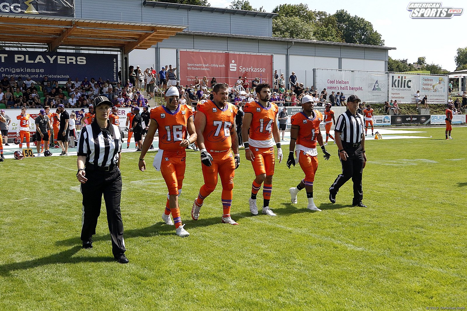 GFL Süd: Schwäbisch Hall Unicorns vs Frankfurt Universe 42:34 11.08.2019