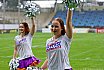 Die Frankfurt Universe Cheerleader beim Heimspiel gegen die Munich Cowboys am 29.08.2021