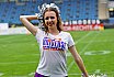 Die Frankfurt Universe Cheerleader beim Heimspiel gegen die Munich Cowboys am 29.08.2021