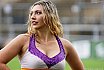 Die Frankfurt Universe Cheerleader beim Heimspiel gegen die Munich Cowboys am 29.08.2021