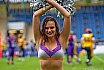 Die Frankfurt Universe Cheerleader beim Heimspiel gegen die Munich Cowboys am 29.08.2021