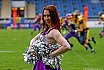 Die Frankfurt Universe Cheerleader beim Heimspiel gegen die Munich Cowboys am 29.08.2021