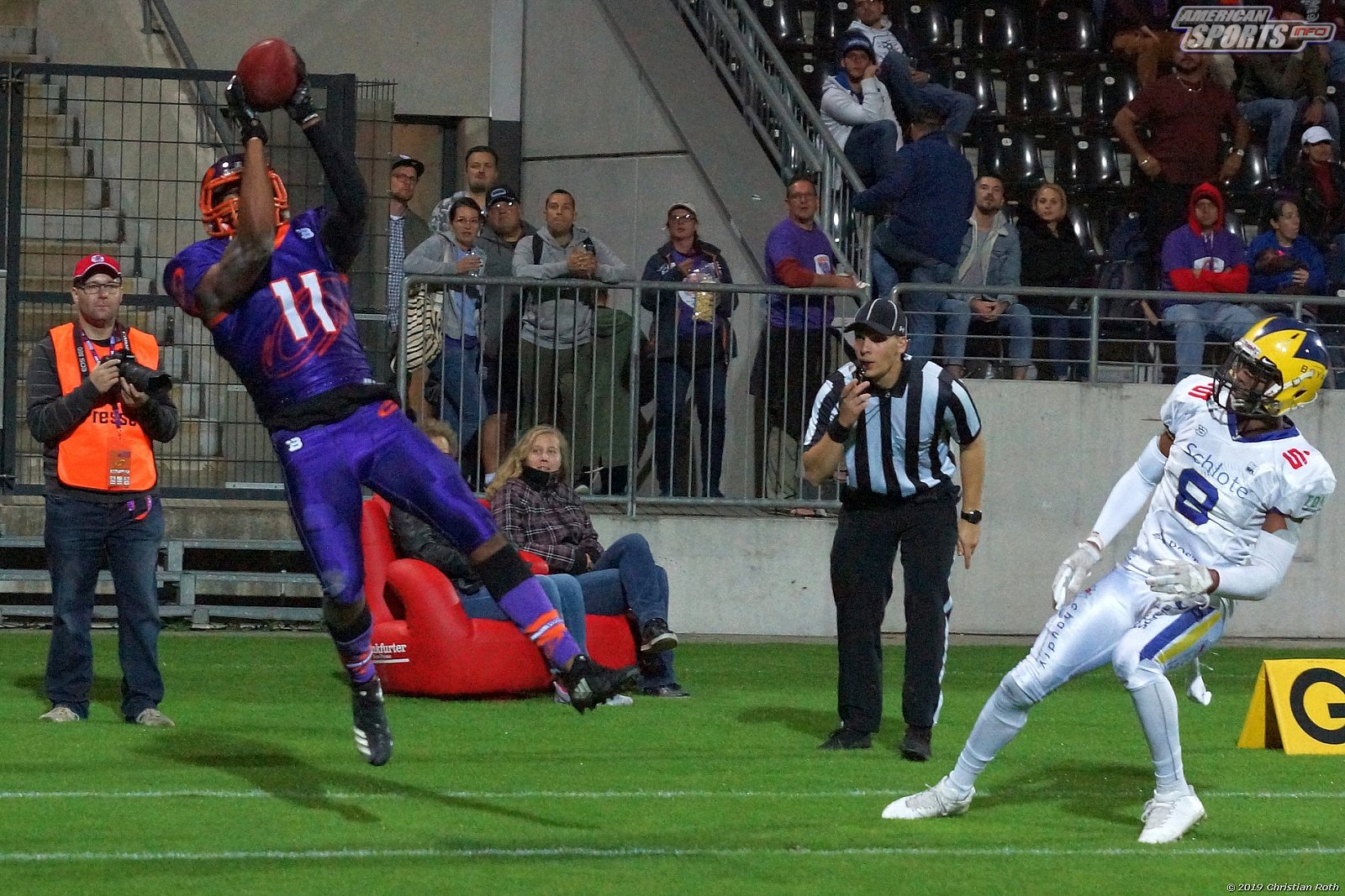 GFL Playoffs Viertelfinale: Frankfurt Universe vs Hildesheim Invaders 28:07 21.09.2019