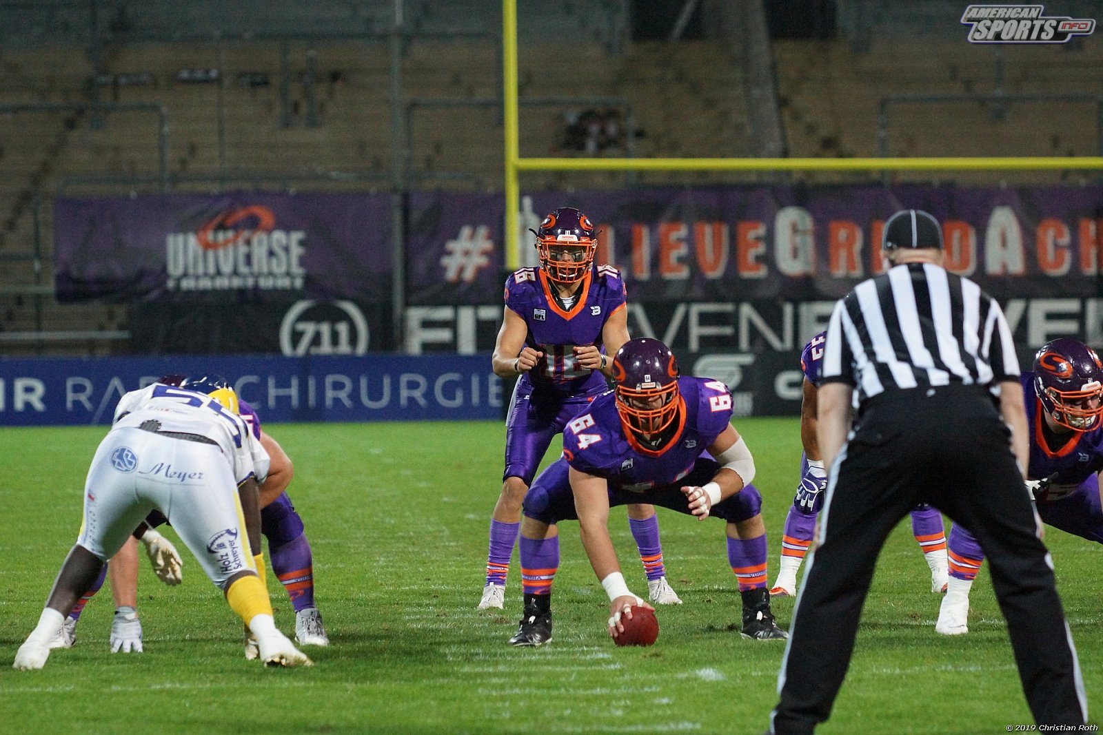 GFL Playoffs Viertelfinale: Frankfurt Universe vs Hildesheim Invaders 28:07 21.09.2019