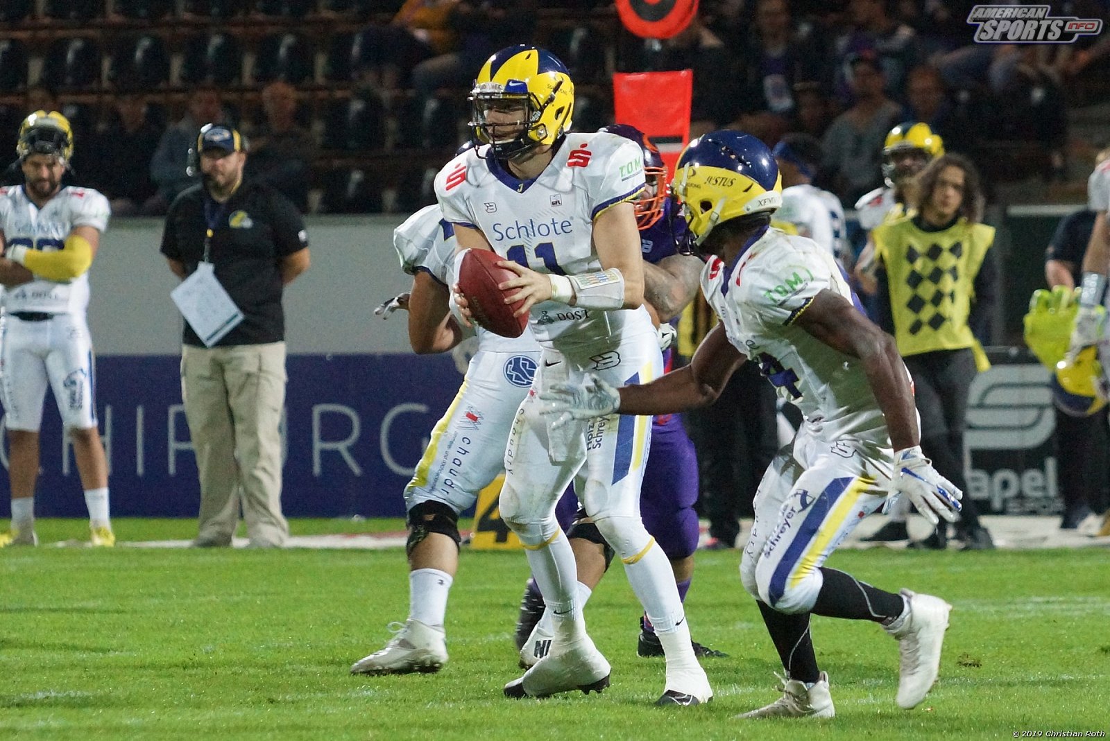 GFL Playoffs Viertelfinale: Frankfurt Universe vs Hildesheim Invaders 28:07 21.09.2019