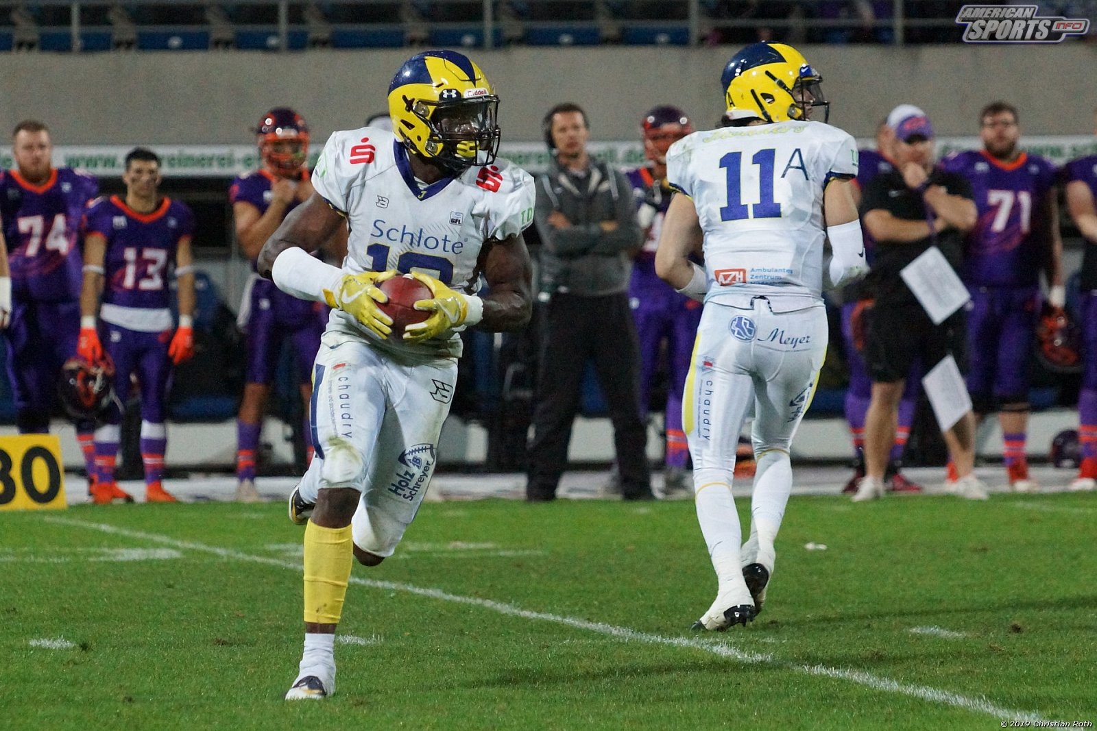 GFL Playoffs Viertelfinale: Frankfurt Universe vs Hildesheim Invaders 28:07 21.09.2019