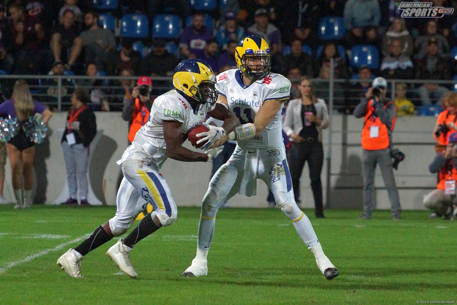 GFL Playoffs Viertelfinale: Frankfurt Universe vs Hildesheim Invaders 28:07 21.09.2019