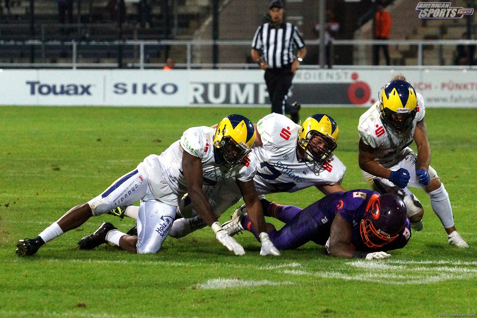 GFL Playoffs Viertelfinale: Frankfurt Universe vs Hildesheim Invaders 28:07 21.09.2019