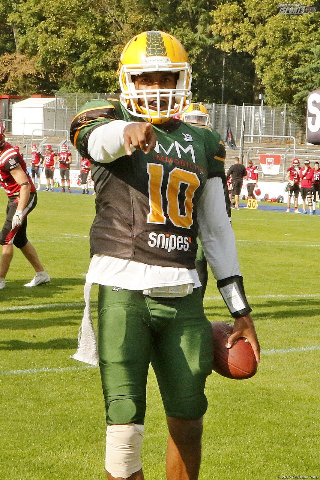 GFL Nord:  Cologne Crocodiles vs Potsdam Royals 22:07 01.09.2019 Galerie 1