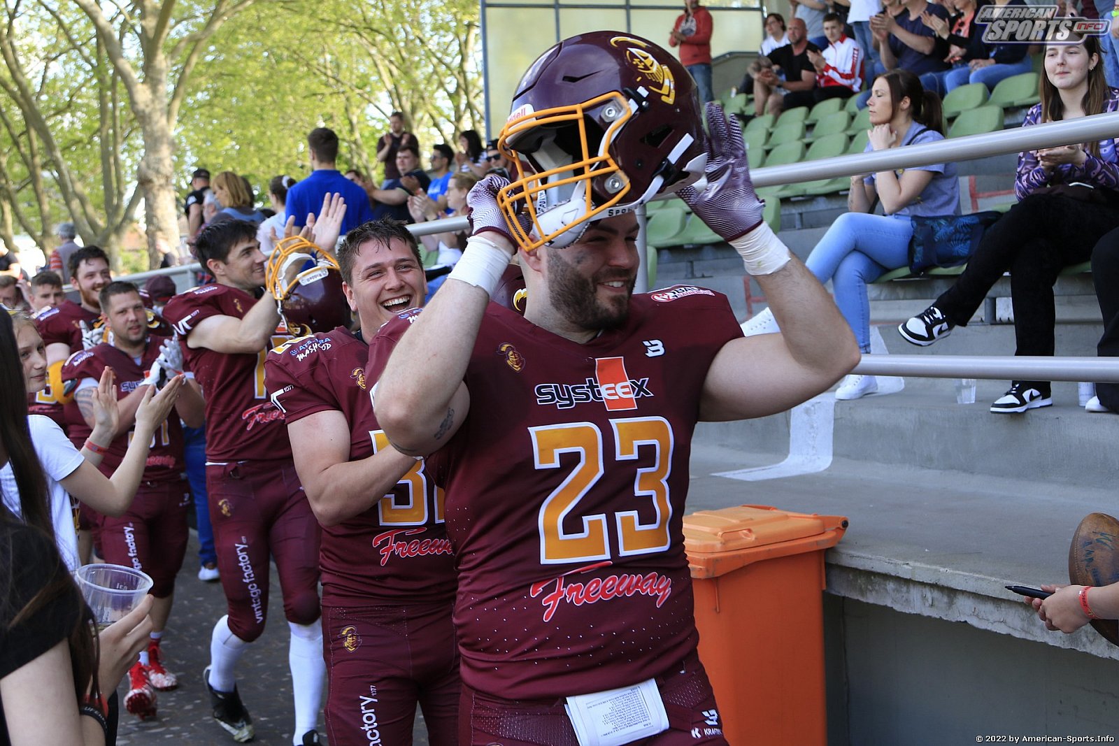 Regionalliga Mitte: Rüsselsheim Crusaders vs Bad Kreuznach Thunderbirds 16:09 07.05.2022