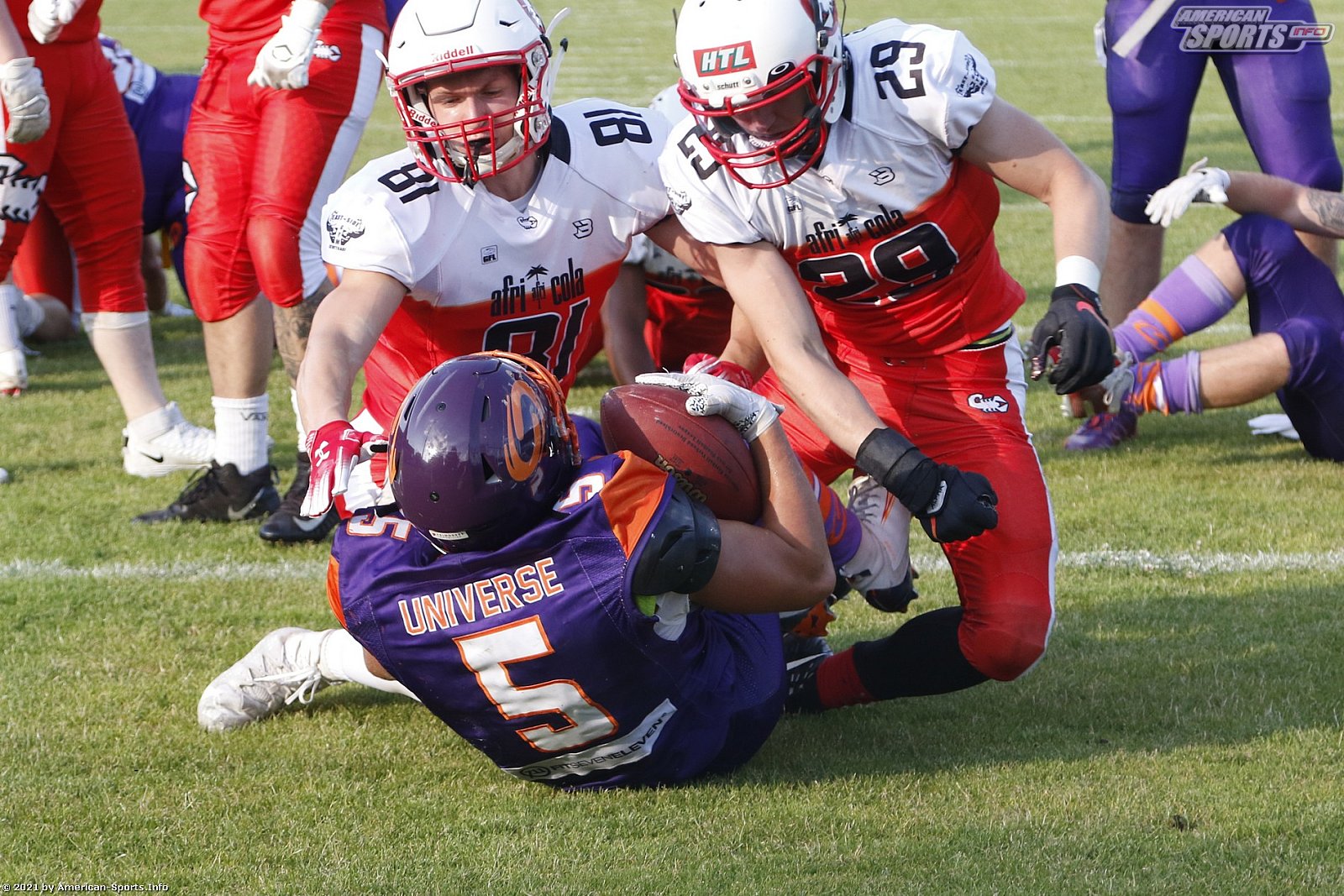 GFL Süd: Stuttgart Scorpions vs. Frankfurt Universe 55:20 26.06.2021 Galerie 2