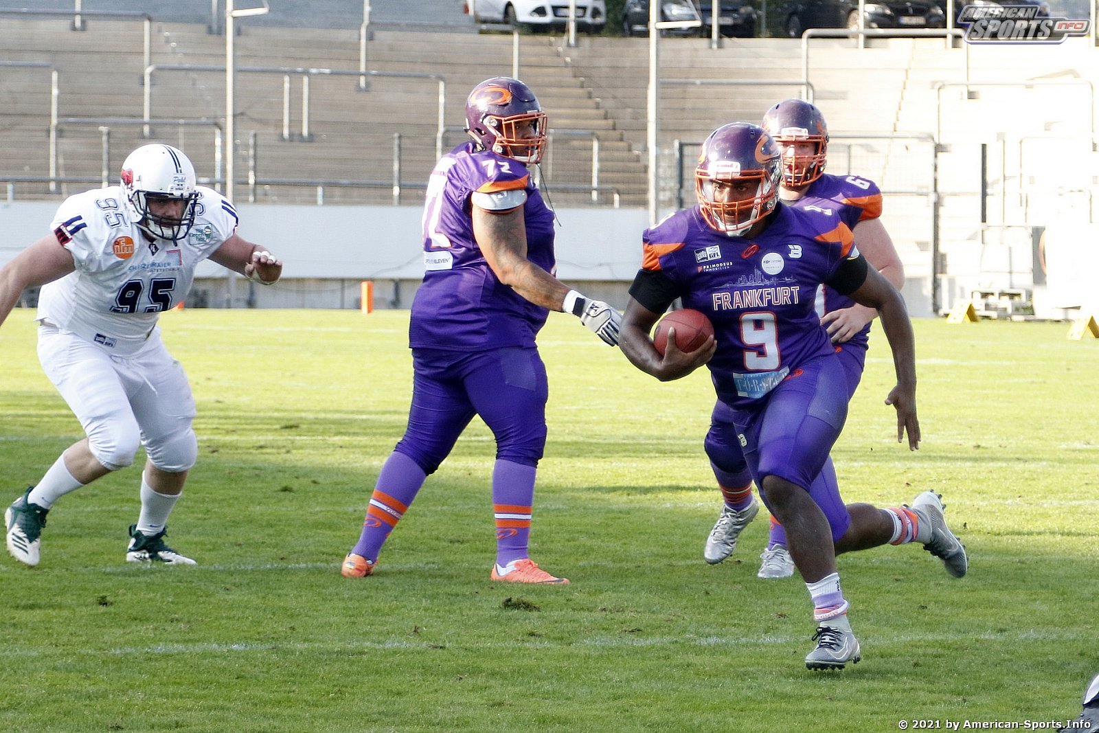 GFL Süd: Frankfurt Universe vs Ravensburg Razorbacks 22:64 14.08.2021