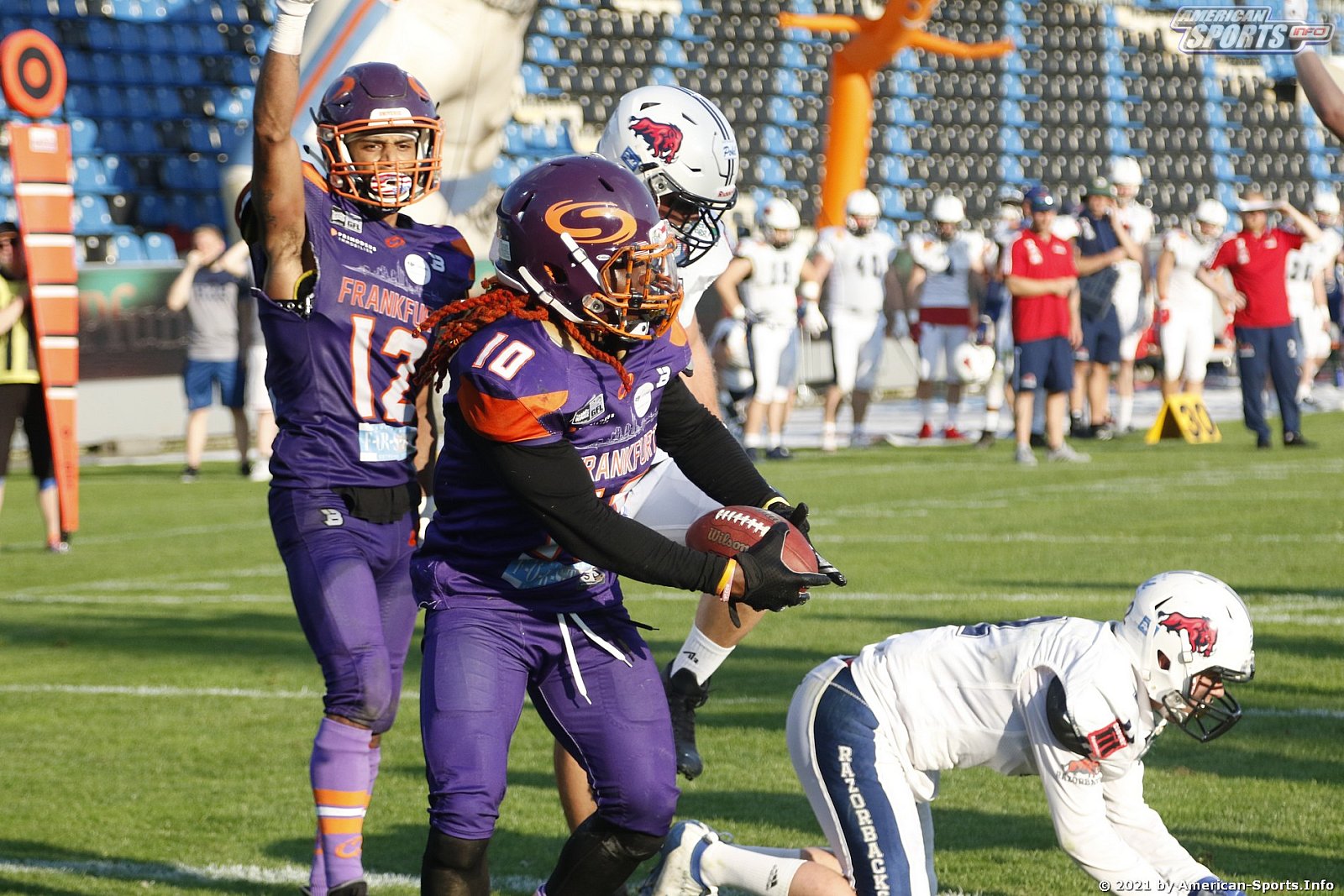 GFL Süd: Frankfurt Universe vs Ravensburg Razorbacks 22:64 14.08.2021