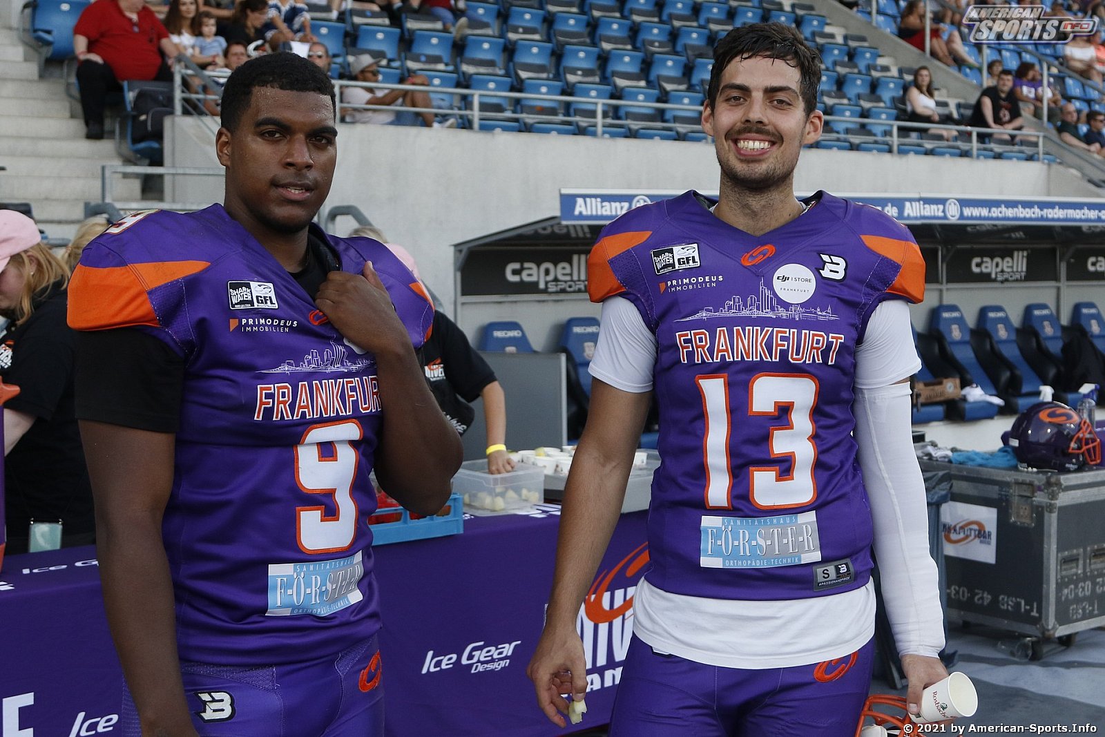 GFL Süd: Frankfurt Universe vs Ravensburg Razorbacks 22:64 14.08.2021