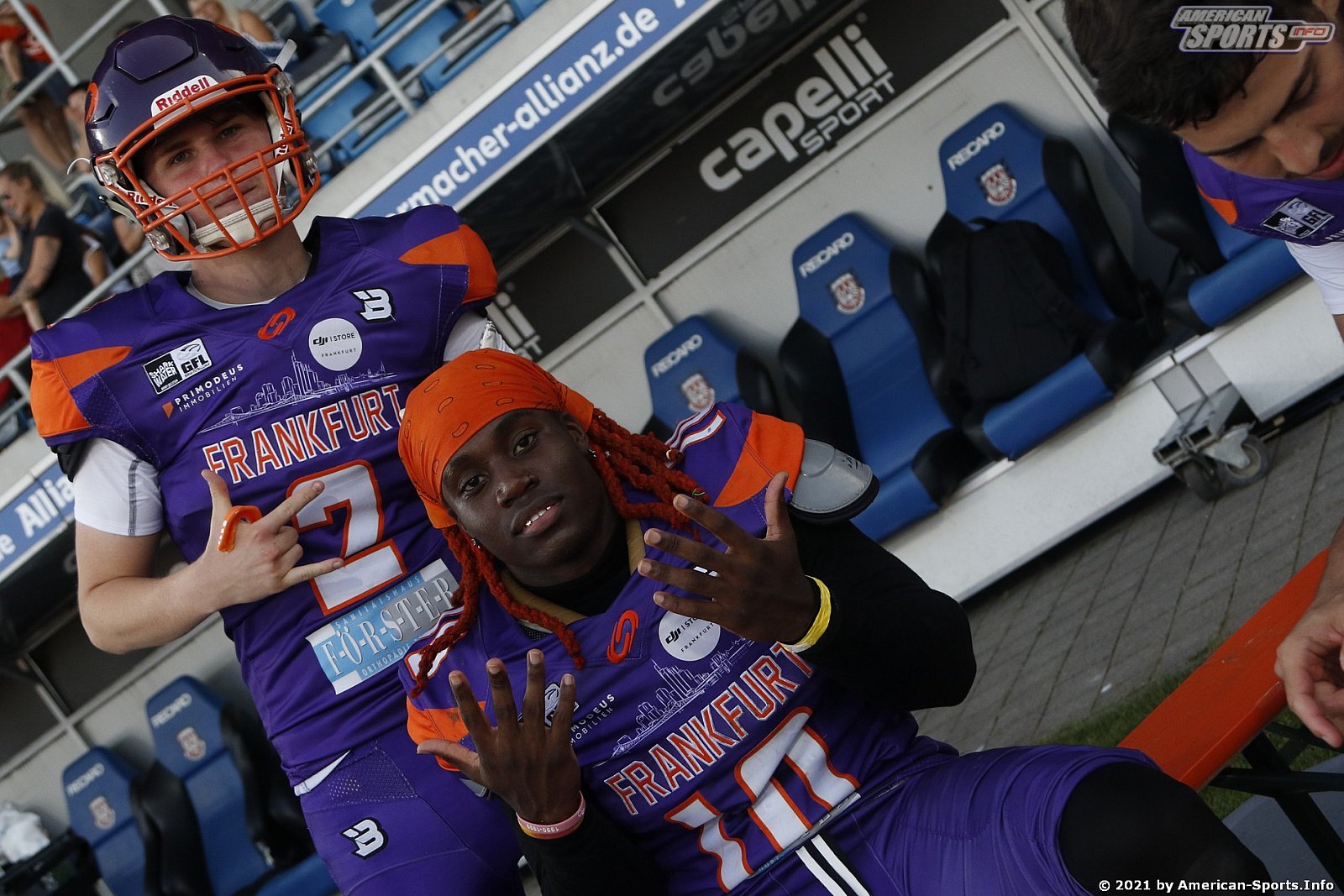 GFL Süd: Frankfurt Universe vs Ravensburg Razorbacks 22:64 14.08.2021