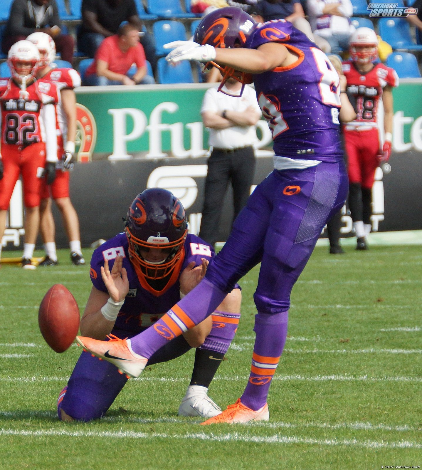 GFL Süd: Frankfurt Universe vs Stuttgart Scorpions 51:12 18.08.2019 Galerie 1