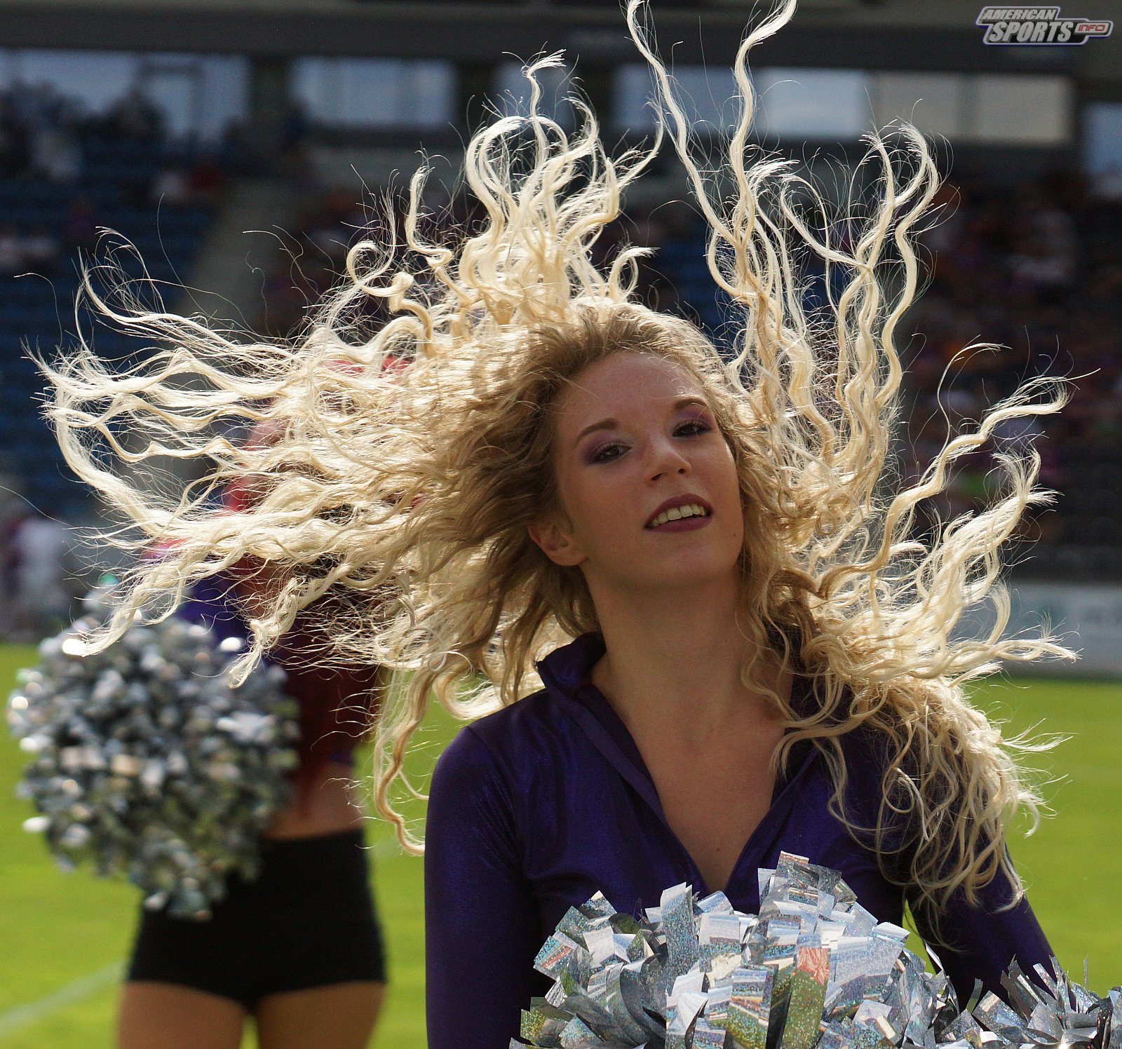 Die Frankfurt Universe Cheerleader beim Heimspiel gegen die Stuttgart Scorpions am 18.08.2019