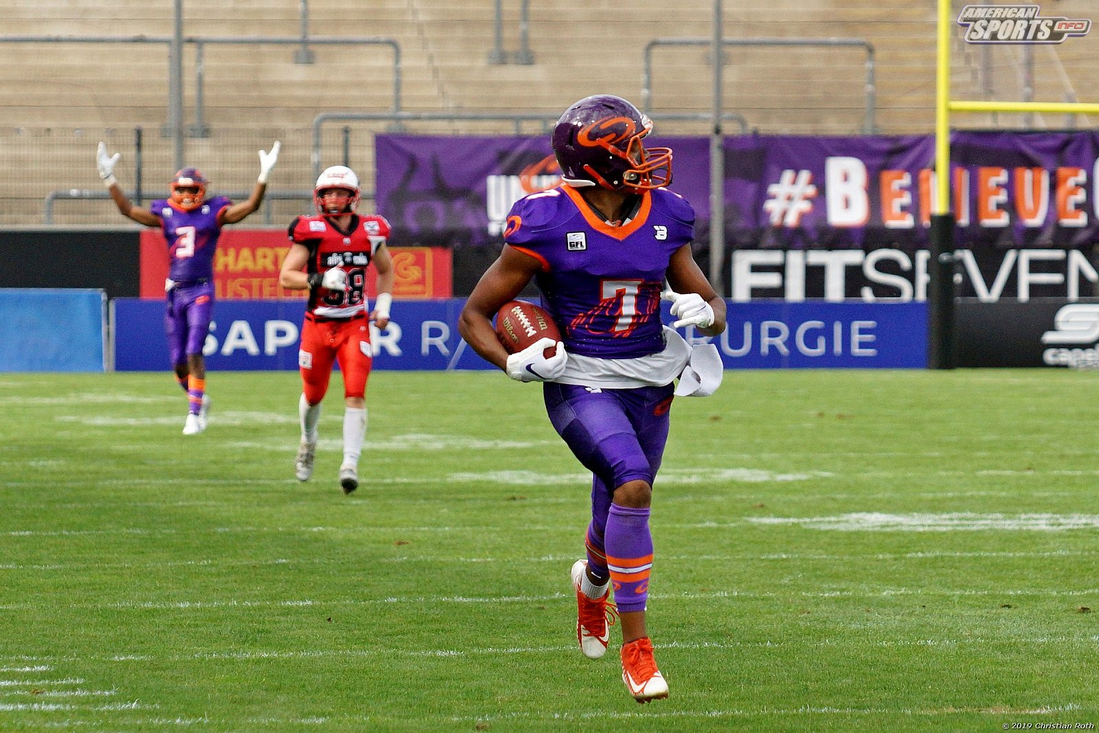 GFL Süd: Frankfurt Universe vs Stuttgart Scorpions 51:12 18.08.2019 Galerie 1