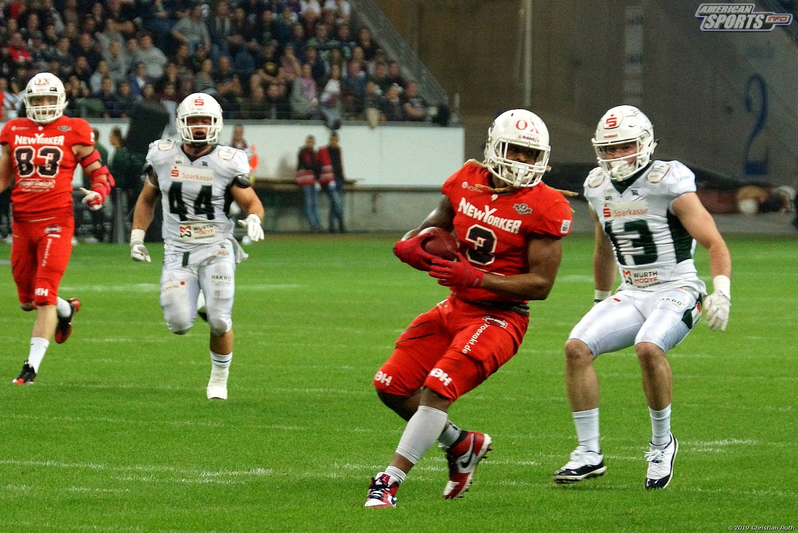 Germanbowl XLI: Schwäbisch Hall Unicorns vs NewYorker Lions Braunschweig 07:10 12.10.2019