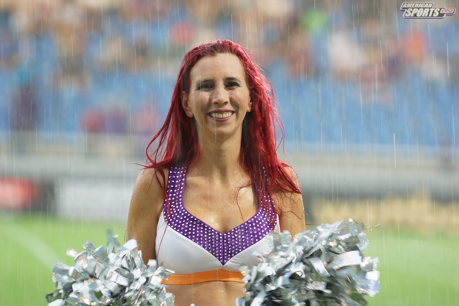 Die Frankfurt Universe Cheerleader beim Heimspiel gegen die Stuttgart Scorpions am 18.08.2019