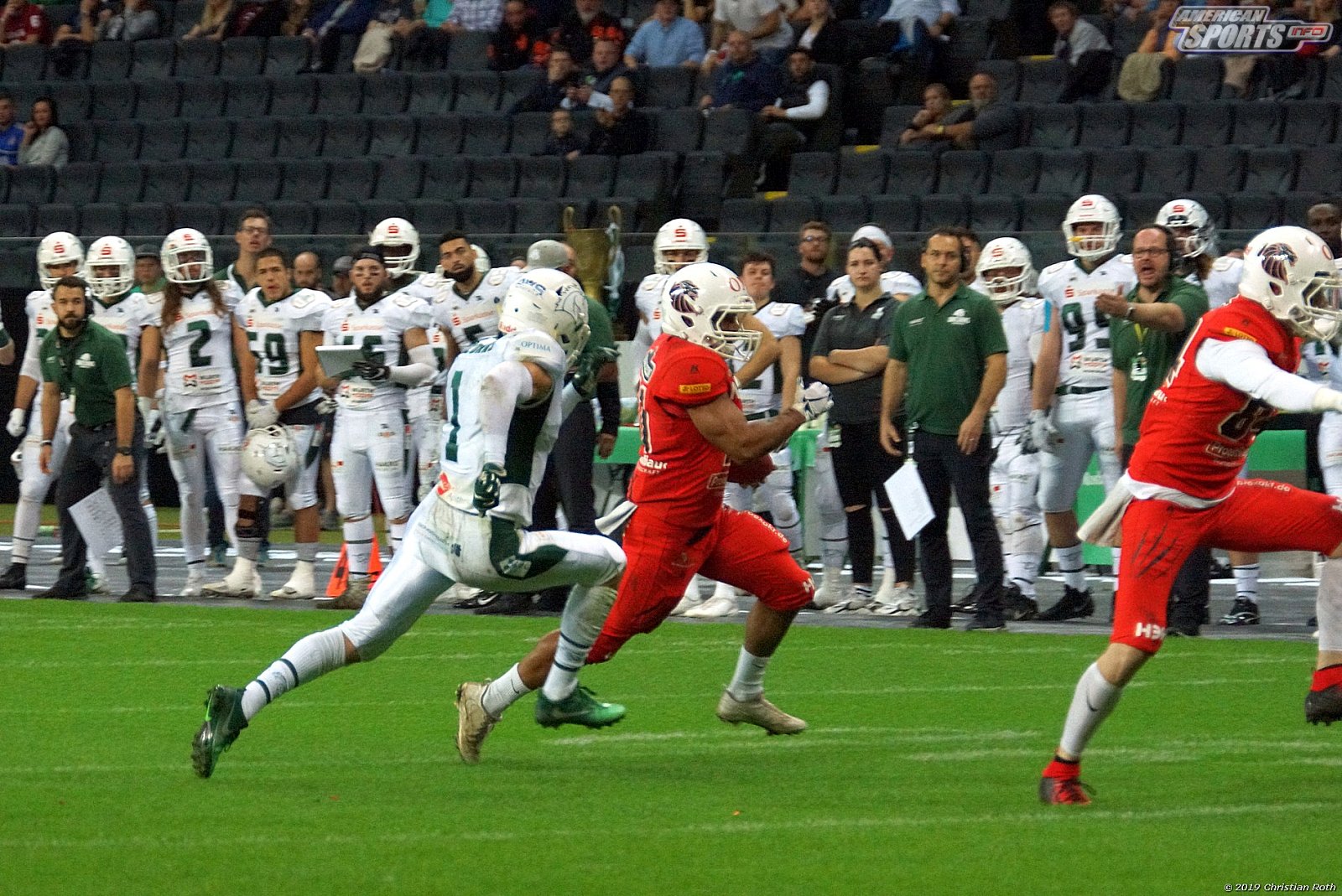 Germanbowl XLI: Schwäbisch Hall Unicorns vs NewYorker Lions Braunschweig 07:10 12.10.2019