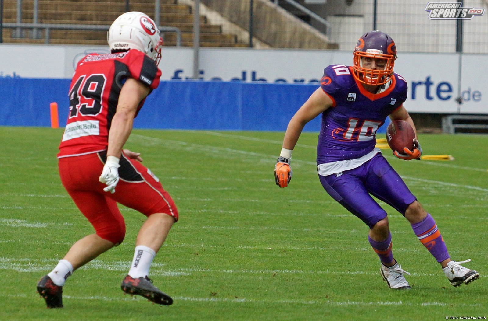GFL Süd: Frankfurt Universe vs Stuttgart Scorpions 51:12 18.08.2019 Galerie 1