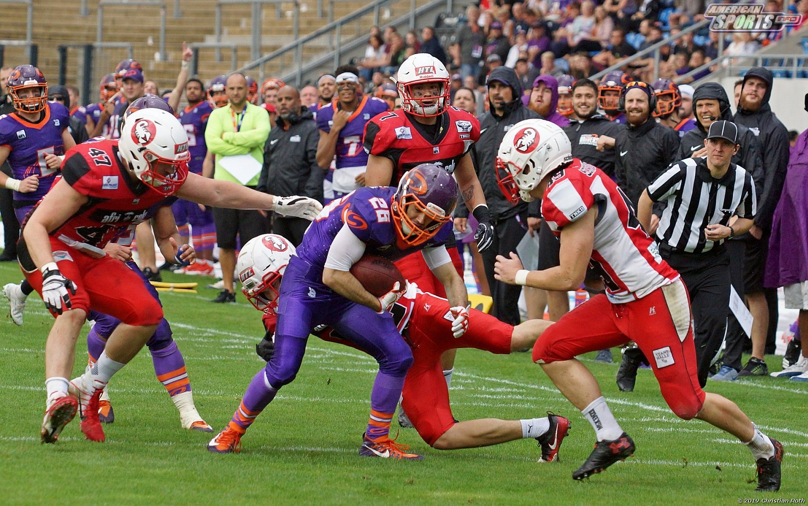 GFL Süd: Frankfurt Universe vs Stuttgart Scorpions 51:12 18.08.2019 Galerie 1