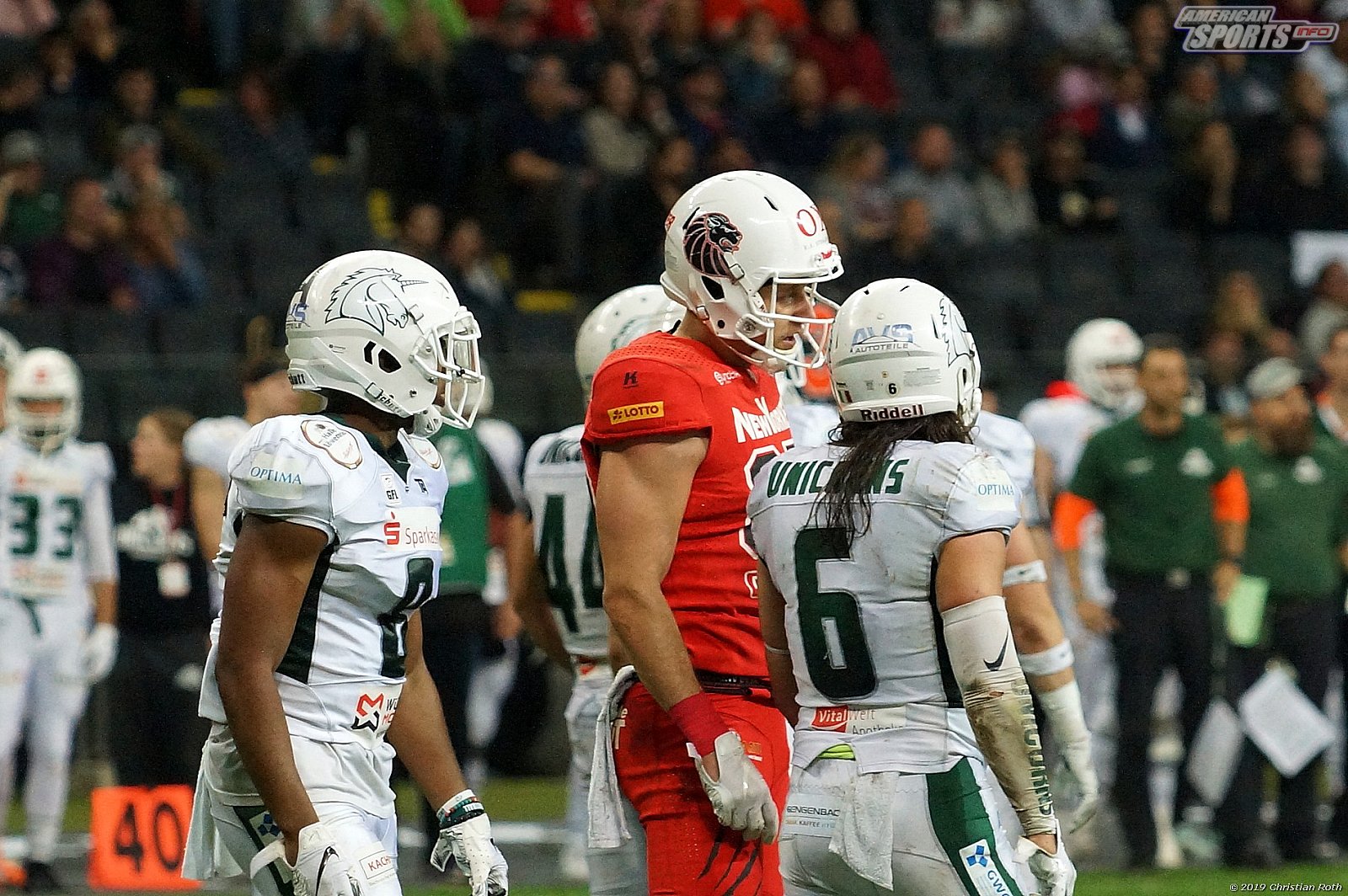 Germanbowl XLI: Schwäbisch Hall Unicorns vs NewYorker Lions Braunschweig 07:10 12.10.2019