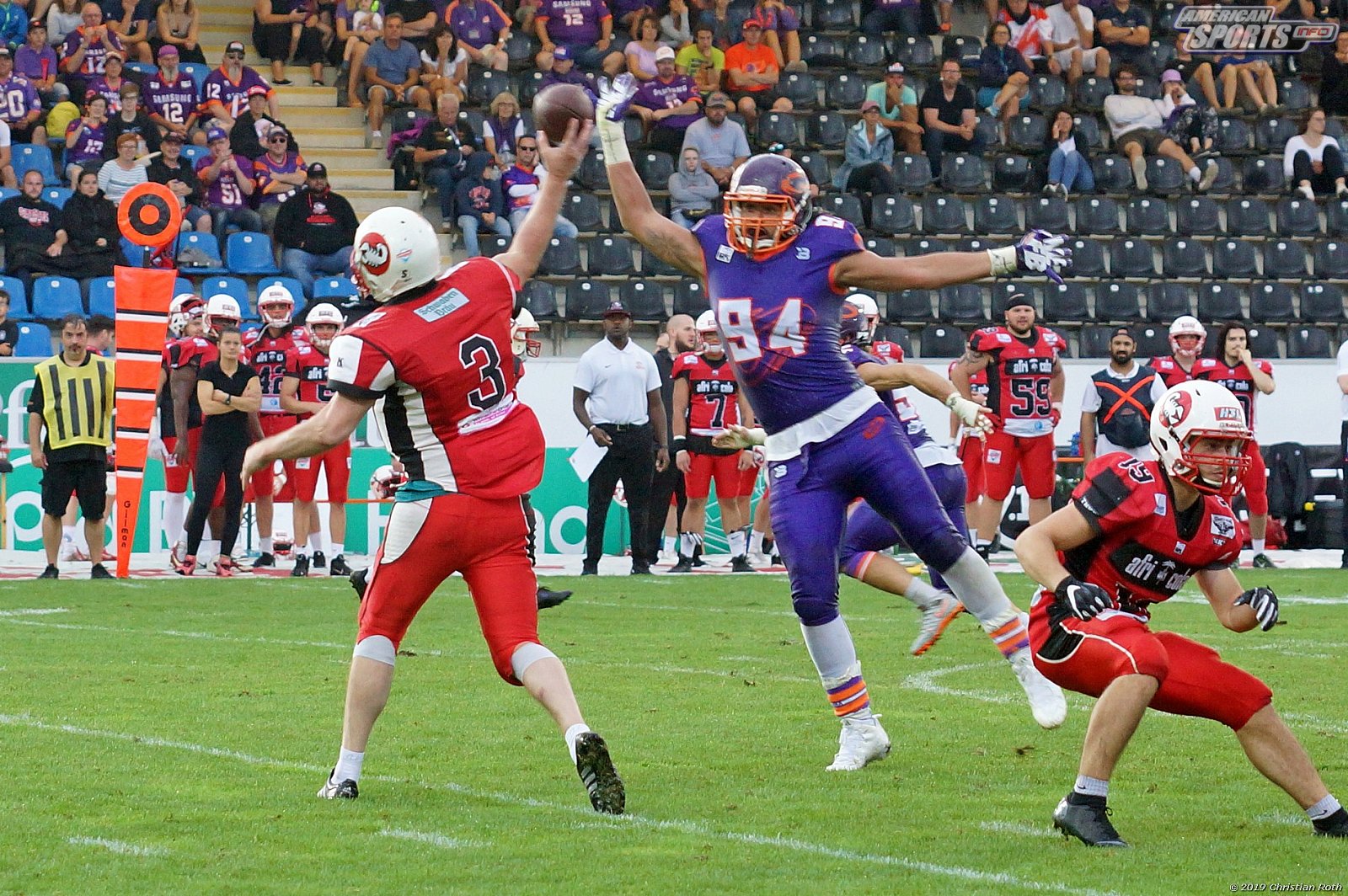 GFL Süd: Frankfurt Universe vs Stuttgart Scorpions 51:12 18.08.2019 Galerie 1