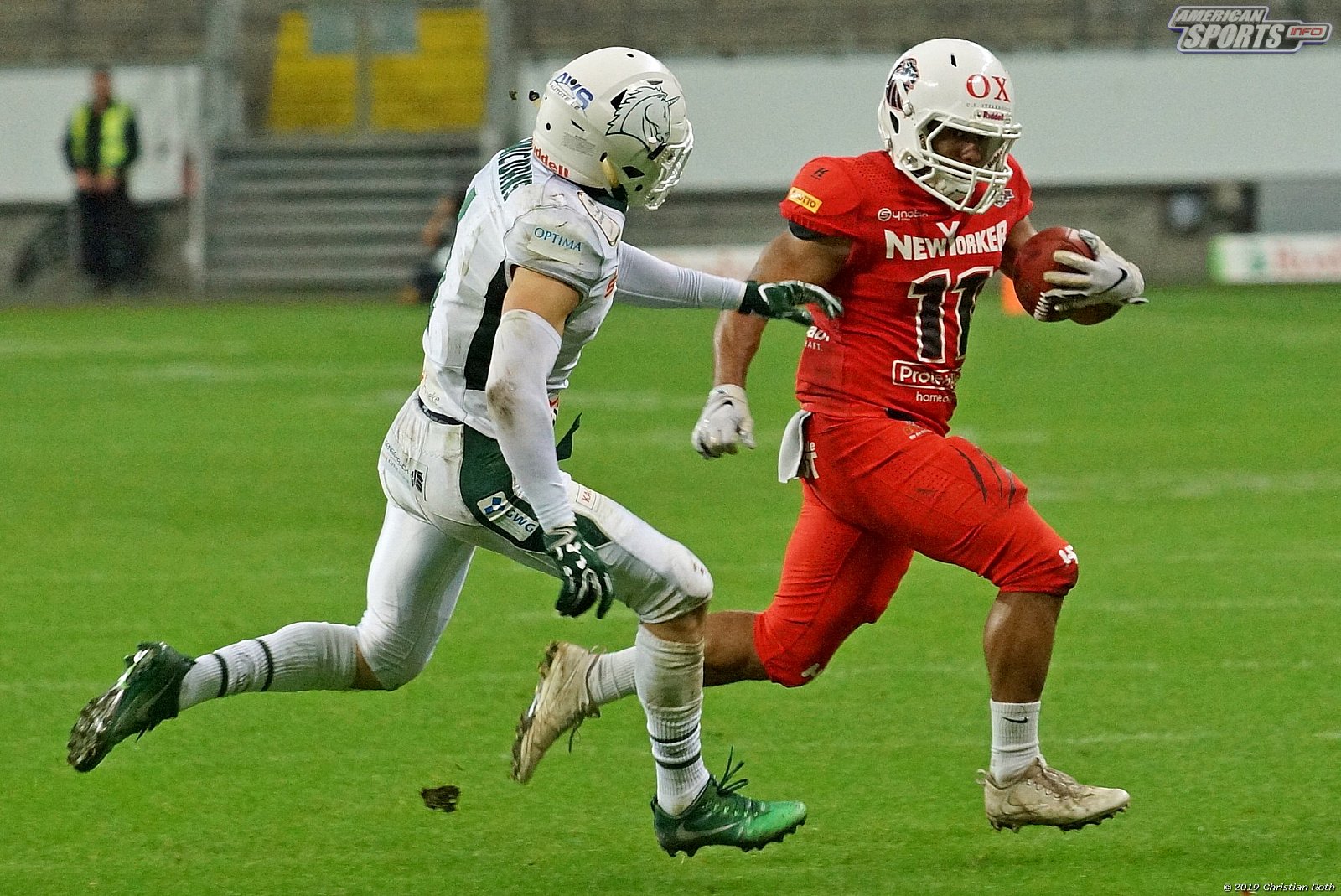 Germanbowl XLI: Schwäbisch Hall Unicorns vs NewYorker Lions Braunschweig 07:10 12.10.2019