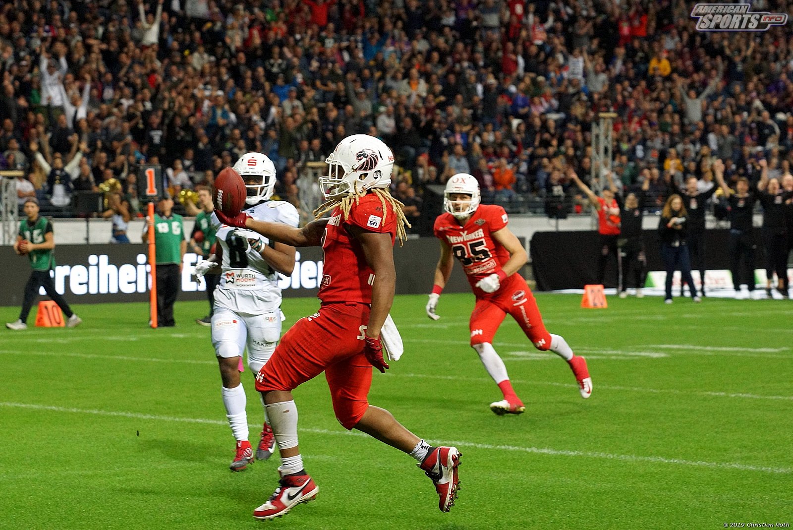 Germanbowl XLI: Schwäbisch Hall Unicorns vs NewYorker Lions Braunschweig 07:10 12.10.2019