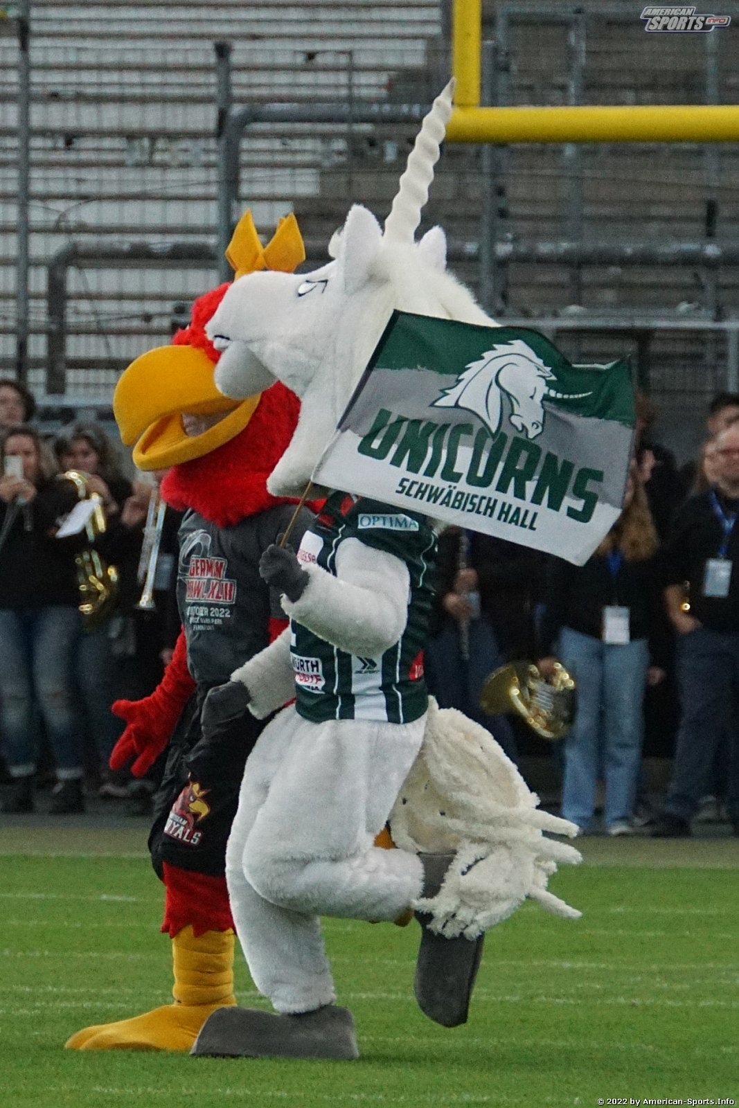 Germanbowl XLIII Schwäbisch Hall Unicorns vs Potsdam Royals 44:27 08.10.2022