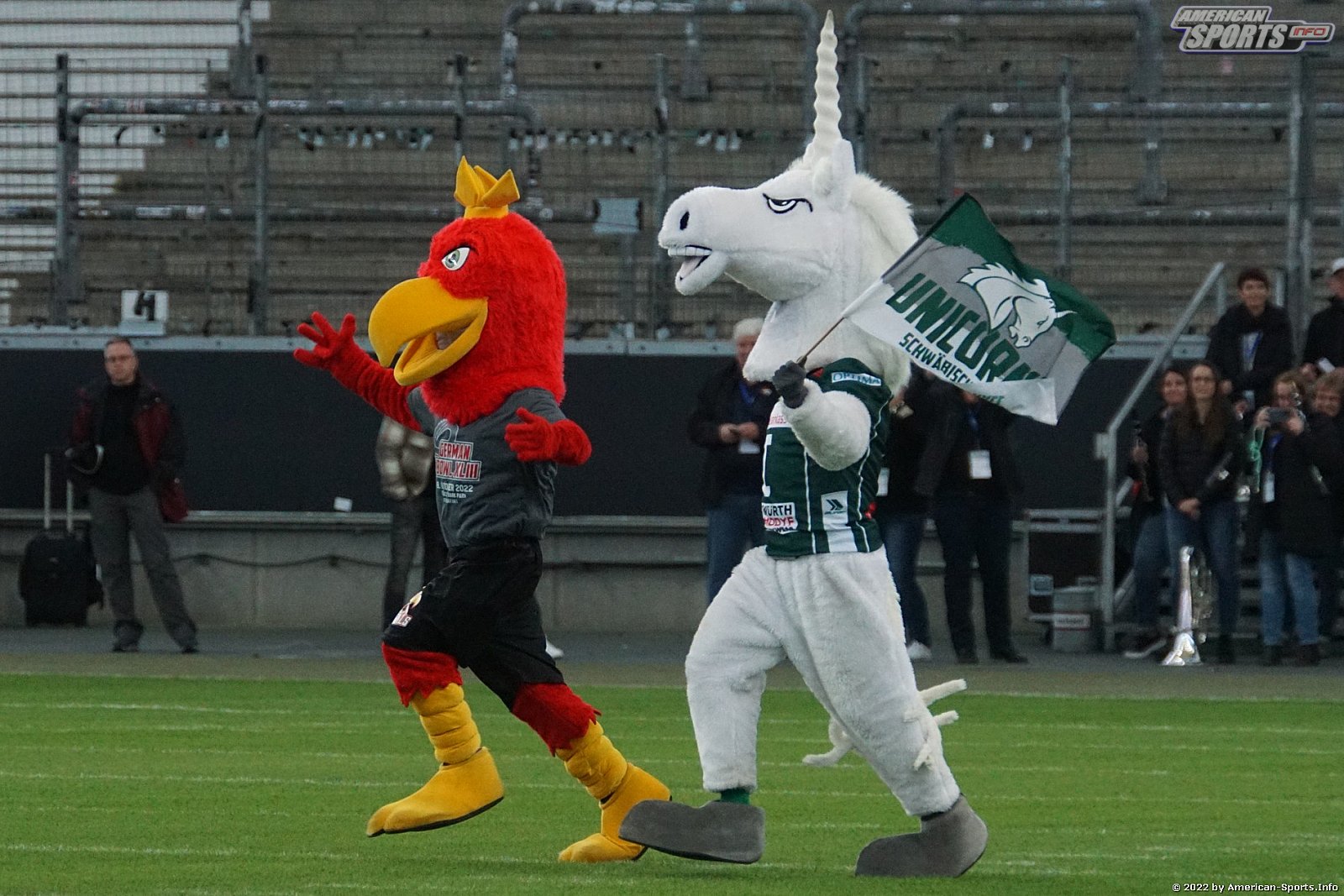 Germanbowl XLIII Schwäbisch Hall Unicorns vs Potsdam Royals 44:27 08.10.2022