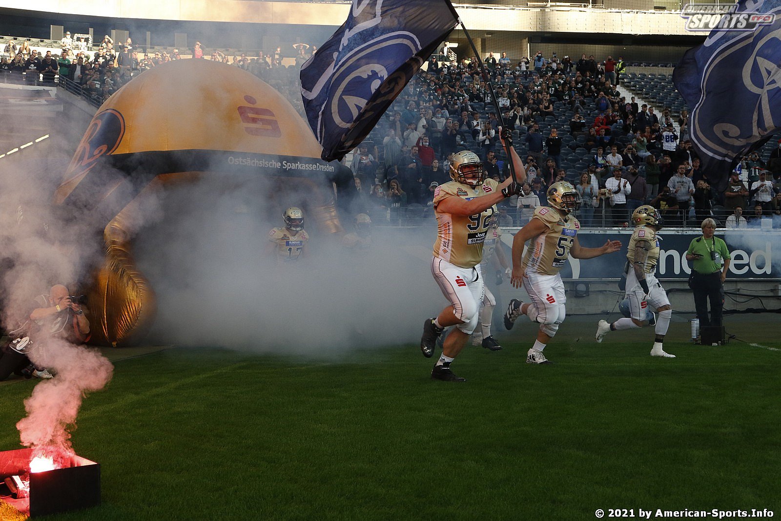 Sharkwater Germanbowl XLII Dresden Monarchs vs Schwäbisch Hall Unicorns 28:19 09.10.2021
