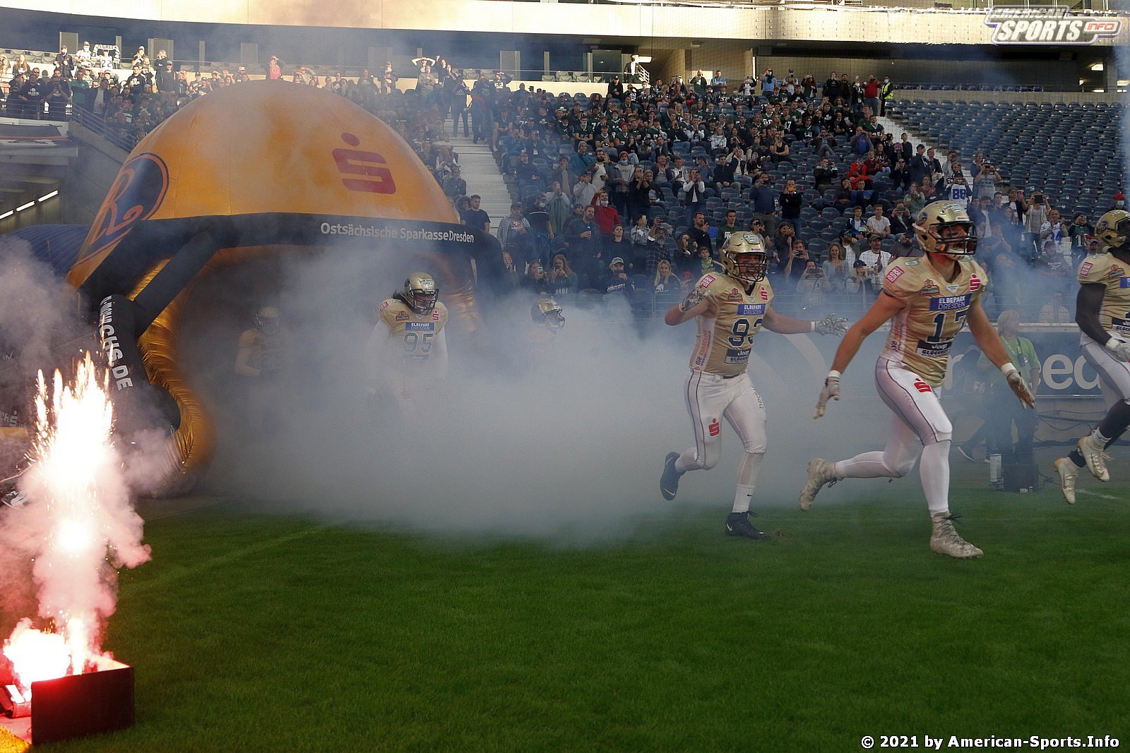 Sharkwater Germanbowl XLII Dresden Monarchs vs Schwäbisch Hall Unicorns 28:19 09.10.2021
