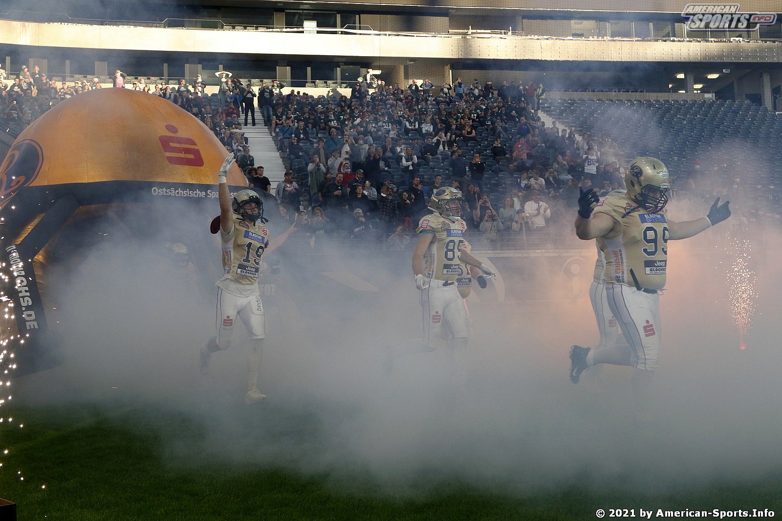 Sharkwater Germanbowl XLII Dresden Monarchs vs Schwäbisch Hall Unicorns 28:19 09.10.2021