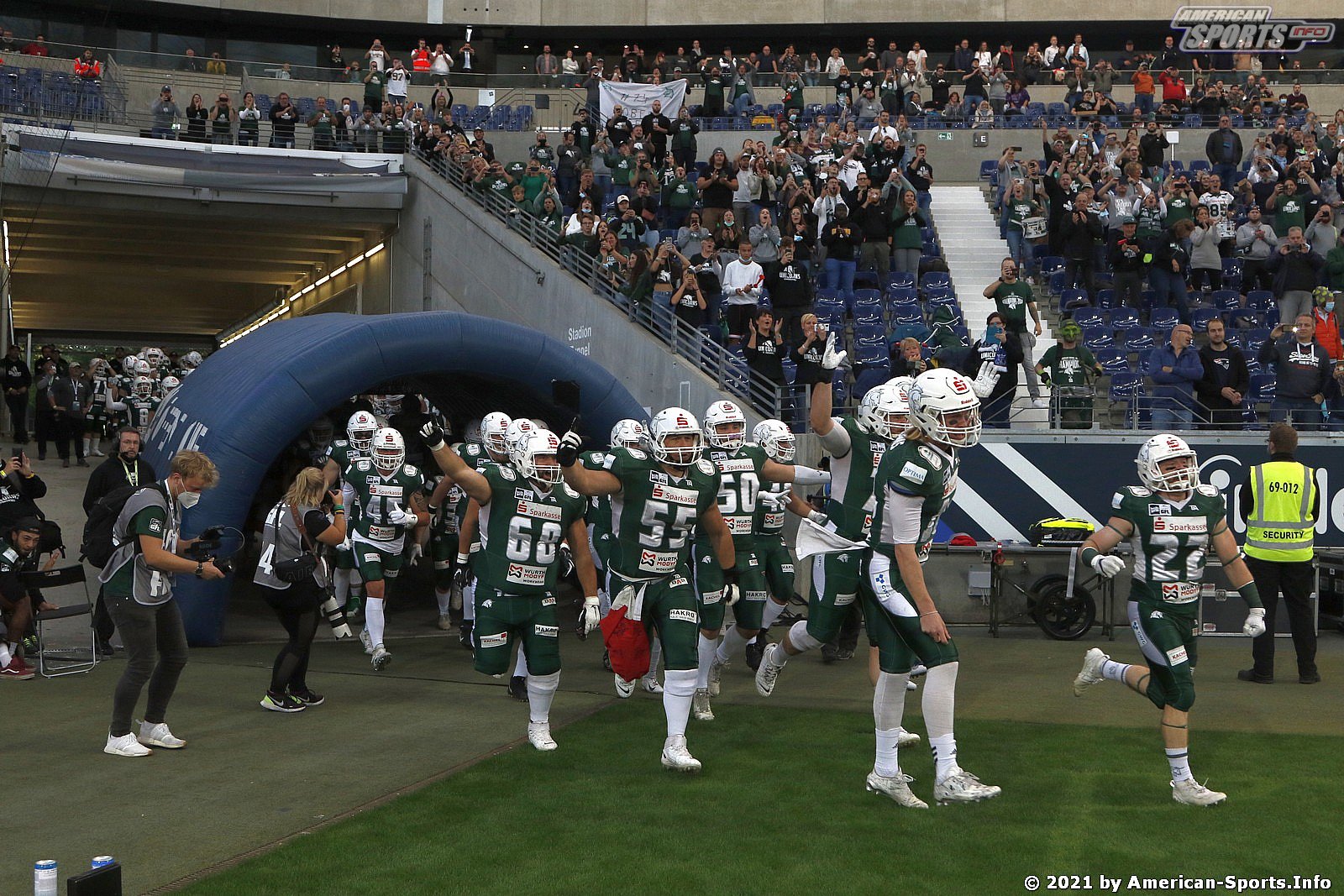 Sharkwater Germanbowl XLII Dresden Monarchs vs Schwäbisch Hall Unicorns 28:19 09.10.2021