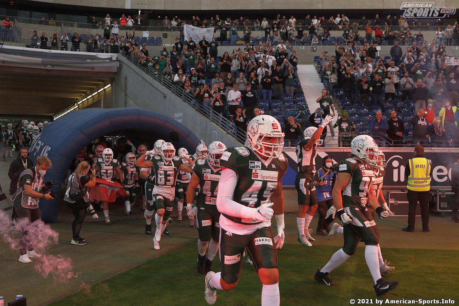 Sharkwater Germanbowl XLII Dresden Monarchs vs Schwäbisch Hall Unicorns 28:19 09.10.2021