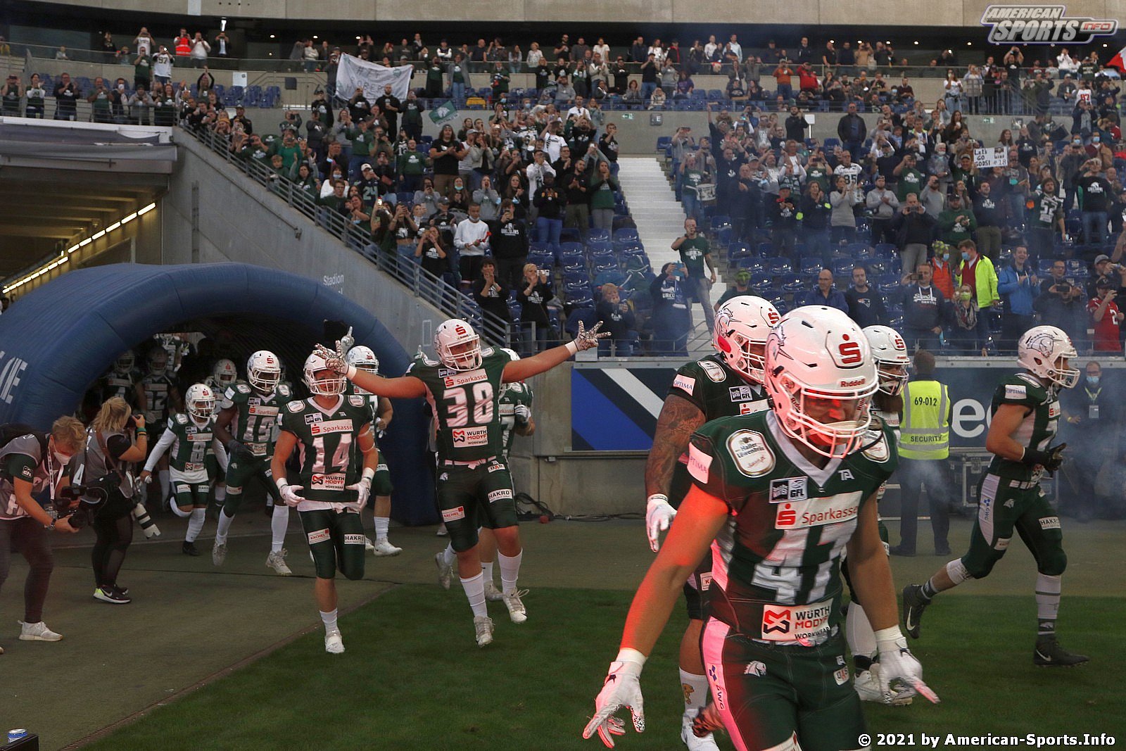 Sharkwater Germanbowl XLII Dresden Monarchs vs Schwäbisch Hall Unicorns 28:19 09.10.2021