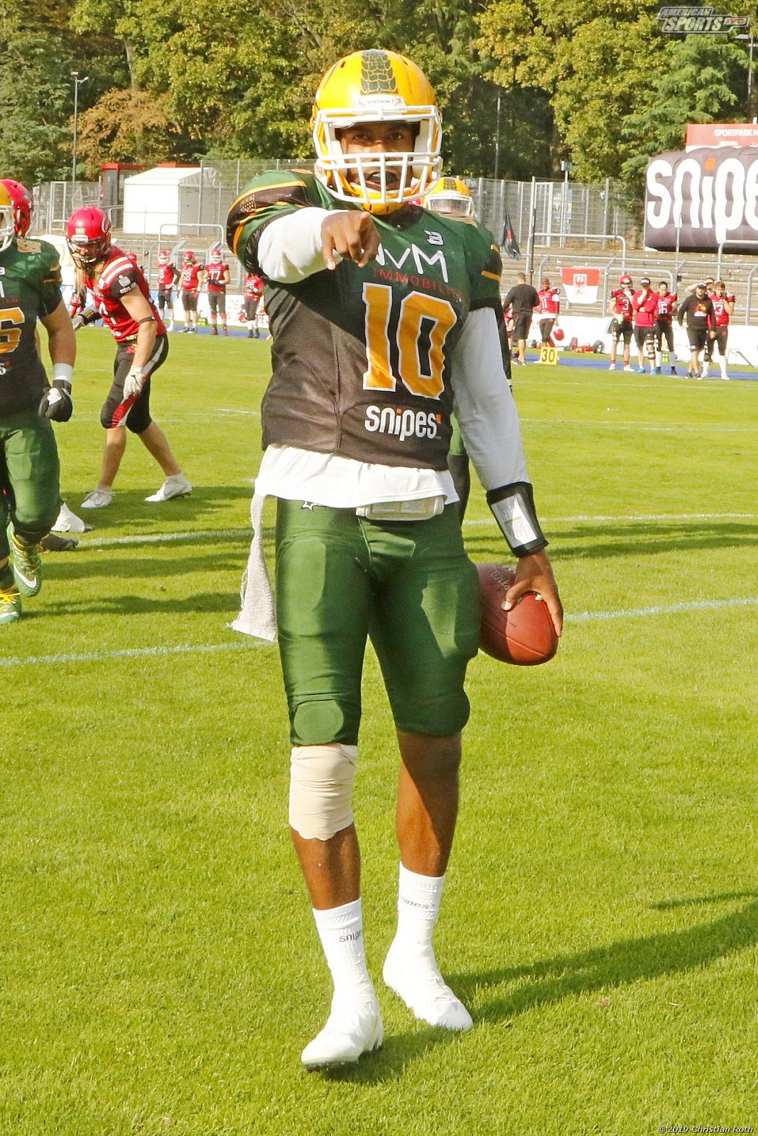 GFL Nord:  Cologne Crocodiles vs Potsdam Royals 22:07 01.09.2019 Galerie 1