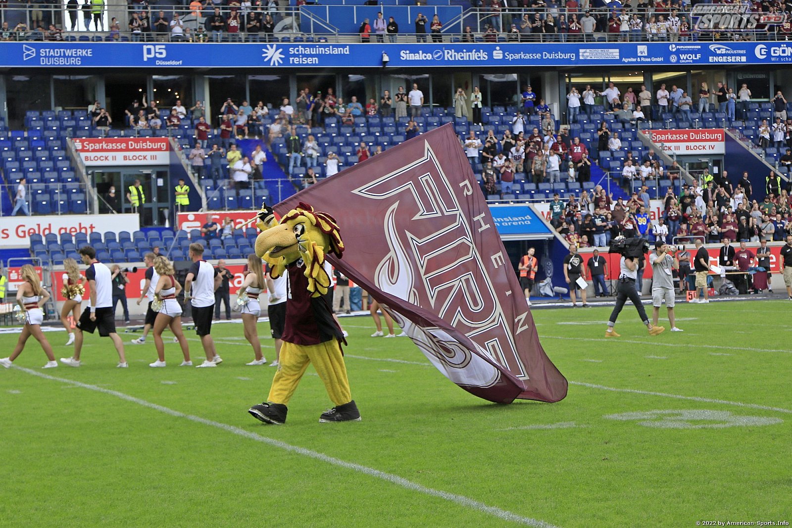ELF: Rhein Fire vs Barcelona Dragons 13:17 26.06.2022
