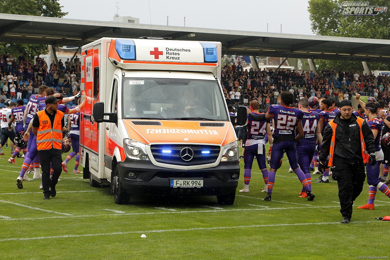 GFL Süd: Frankfurt Universe vs Kirchdorf Wildcats 38:17 28.07.2019