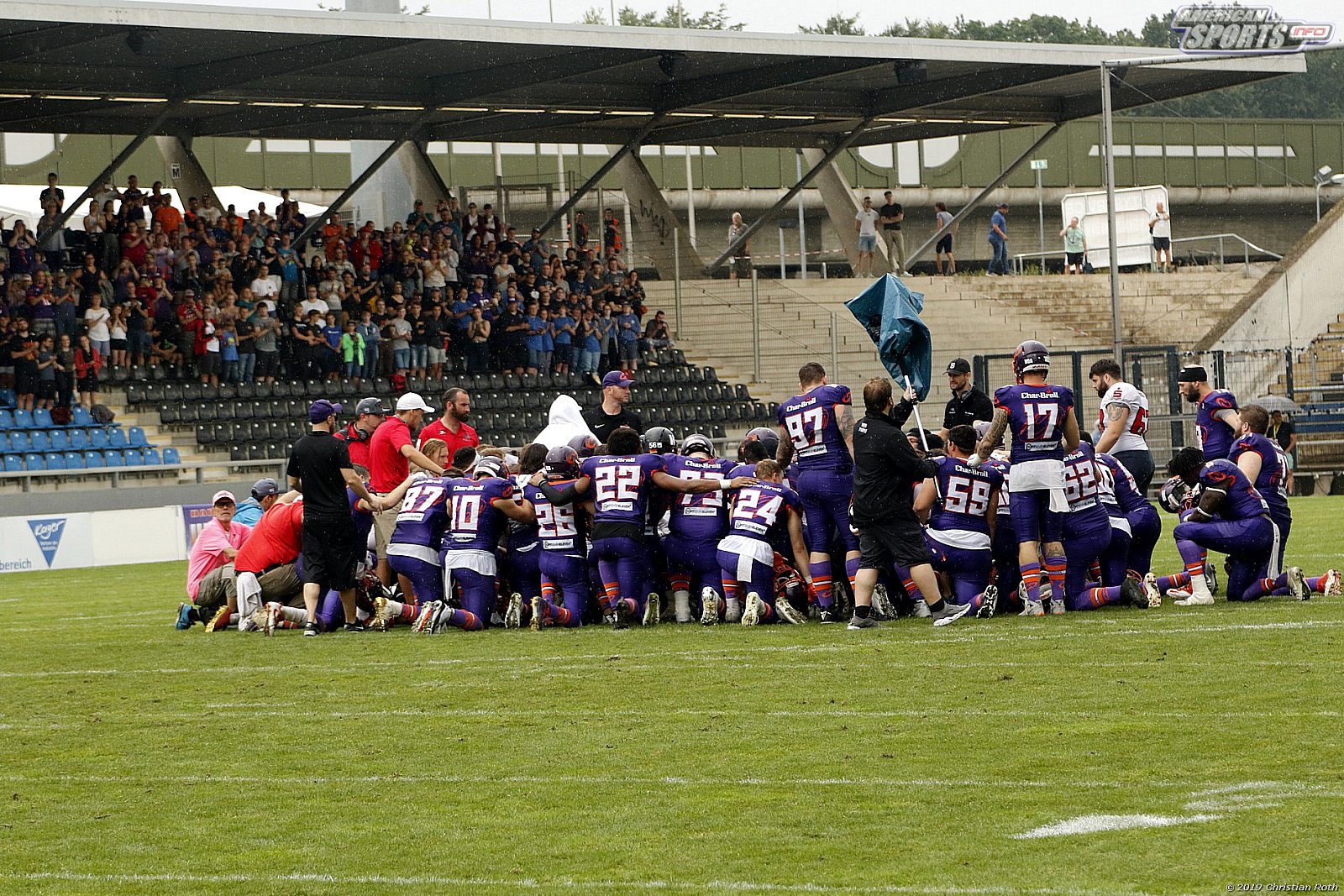 GFL Süd: Frankfurt Universe vs Kirchdorf Wildcats 38:17 28.07.2019