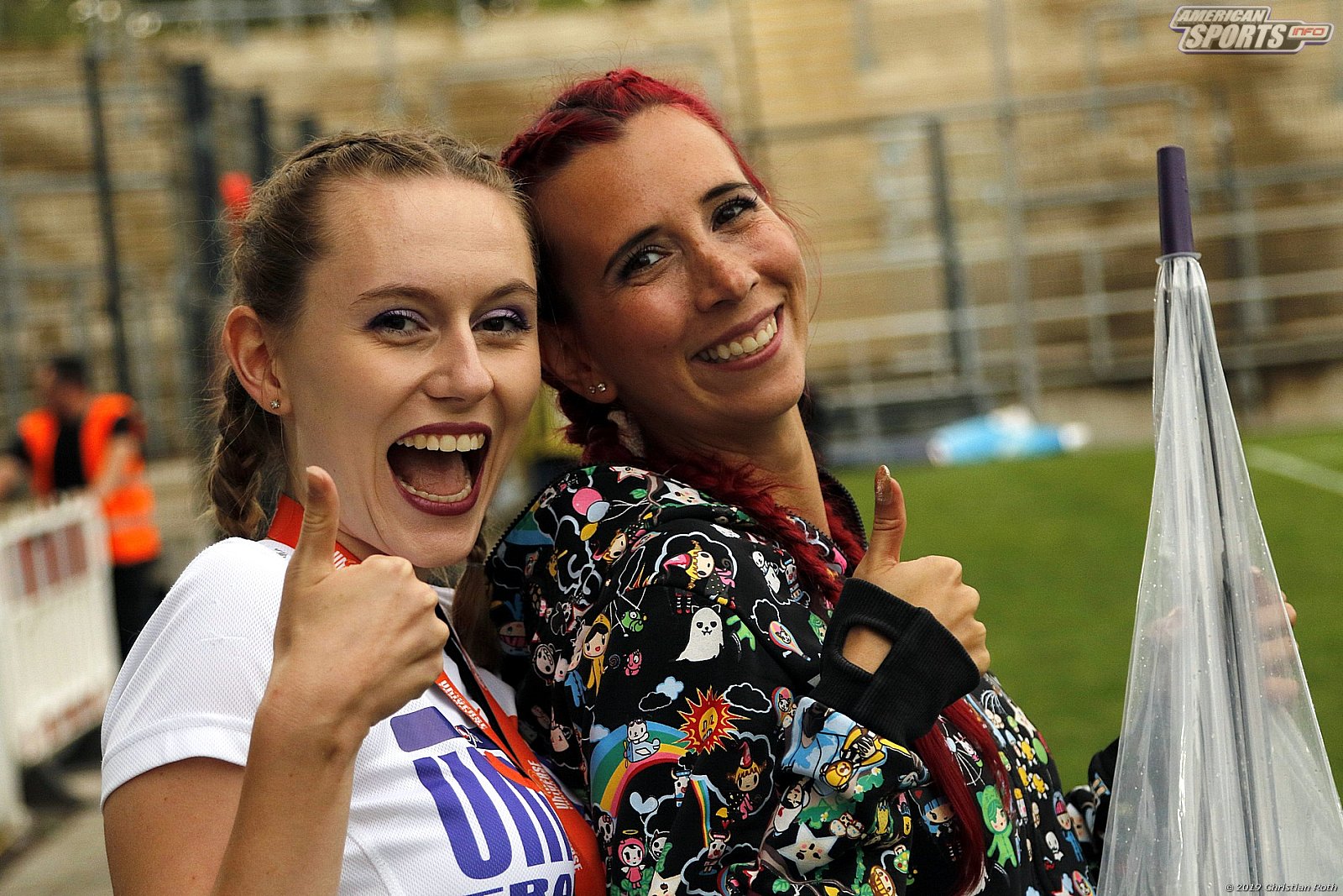 Die Frankfurt Universe Cheerleader beim Heimspiel gegen die Kirchdorf Wildcats am 28.07.2019